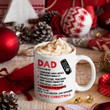 Dad Noun Someone Who Loves Unconditionally Mug, Funny Fathers Day Gift For Dad, Dad Gift From Son Daughter Wife, Gift For Family Friends Men Women, Gift For Him Birthday Father's Day Holidays