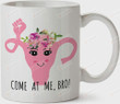 Uterus Angry Womens Reproductive Rights Pro Choice Feminist Mug, Reproductive Rights Mug Gifts