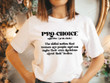 Pro Choice Definition Shirt, Women Power Shirt, Feminist Shirt, Women's Rights Shirt, My Body My Choice Shirt