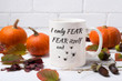 Spider Fear Halloween Coffee Mug Gifts Love Spider Gifts Halloween 11oz 15oz Ceramic Coffee Mug