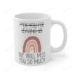 Funny Going Away Gift for Coworkers, Neighbor Moving, Funny Boss Mug, Employee Leaving Gift, Miss You Gift, New Job Coworker, We Will Miss You So Much Mug