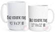 Just One More Chapter Coffee Ceramic Mug, Gifts For Book Lovers Bookworm Nerb Reading Lovers From Friend