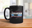 Librarian Party Coffee Ceramic Mug, Make America Read Again Mug, Gifts For Librarian Book Lovers Bookworm Nerd