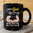 I Asked God For A True Friend Mug, God Sent Me A Black Cat Mug, True Friend Mug, Cat Lovers Mug, Cute Cat Lover Gift Mug, Cat Lovers Day Mug