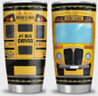 School Bus Head Bus Driver Gifts For Dad Husband, School Bus Driver Tumbler, Gift For School Bus Driver