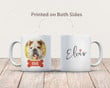 Custom Pet Portrait Mug, Dog Photo Mug, Dog Lover Gifts Mug