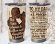 To My Dad Tumbler, The Love Between A Father And Daughter Is Forever Tumbler, Dad Birthday Gifts, Dad Tumbler From Daughter