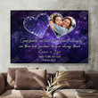 Personalized Custom Starmap Vertical Poster Canvas, Good Friends Are Like Stars Vertical Poster Canvas, Bestfriend Besties Gift Vertical Poster Canvas Gifts For Her For Him