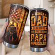 Papa Bear Being A Dad Is An Honor Being A Papa Is Priceless Tumbler, Fathers Day Gifts For Dad Papa Bear Father From Son And Daughter, Family Gift On Birthday, Thanks Giving, Christmas