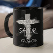 Jesus Is My Savior Not My Religion Ceramic Coffee Mug, Jesus 11Oz 15Oz Mugs