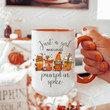 Just A Girl Who Loves Pumpkin Spice Mug, Halloween Mug, Pumpkin Spice Mug, Gifts For Fall Lovers, Halloween Pumpkin Latte Drink Cup