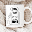 2022 Christmas In The Tank Gas Price Mug, Christmas Funny Coffee Cup Gifts For Men Women