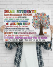 Dear Students, I Will Do My Part, The Rest Is Up To You Horizontal Poster Home Decor Wall Art Print No Frame Or Canvas 0.75 Inch Frame Full-Size Best Gifts For Birthday, Christmas, Thanksgiving, Housewarming