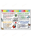 Treatment Agreement Horizontal Poster Home Decor Wall Art Print No Frame Or Canvas 0.75 Inch Frame Full-Size Best Gifts For Birthday, Christmas, Thanksgiving, Housewarming