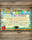 I Am Your School Principal Poster Canvas, I Am Here For You Poster Canvas