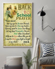 Use My Eyes To See New Freinds, Open My Ears To Hear My Teacher Dear Lord Back To School Prayer Poster, Vertical Poster Home Decor Wall Art Print No Frame Or Canvas 0.75 Inch Frame Full-Size