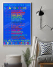 When You Enter This Classroom Poster Canvas, You Are My Student Poster Canvas, Back To School Poster Canvas