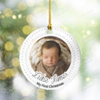 Baby's First Christmas Ornament, Anniversary Ornament Decoration Gifts For Boys Girls, Baby 1st Christmas Gifts