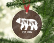 Personalized Mama Bear Ornament, Gifts For Mother Ornament, Christmas Gift Ornament
