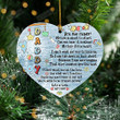 Personalized Daddy Merry Christmas Baby'S Sonogram Ornament - Daddy Are You Ready Ornament - Gifts For New First Dad, Daddy To Be Merry Christmas From The Bump