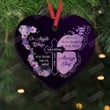 Personalized Butterfly Memorial Ornament Christmas Tree Decor Custom Name Year Those In Our Hearts You Will Always Stay Gift For Family Daddy Mommy In Heaven Grandma Grandpa Gift Memorial Quote
