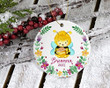 Personalized Baby's First Christmas Ornament Bee Baby Baby's 1st Christmas 2021 Ornament Gifts Gifts For New Baby On Xmas Ornament Parents Keepsake