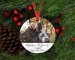 Personalized First Christmas Engaged Ornament, Custom Engagement Ornament, Gift For Newly Engaged Couples