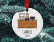 Personalized Secretary Christmas Ornament Secretary Gifts Secretary Ceramic Ornaments Secretary Hanging Xmas Tree Gifts For Men Women
