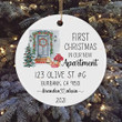 Our First Apartment Ornament, First Apartment Ornament, Apartment Warming Gift, New Apartment Gift, Apartment Ornament, First Apartment Gift