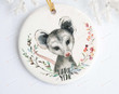 Personalized Opossum Holiday Ornament Christmas Custom Ornament Possum Ornament Possum Gifts Christmas Ornament Christmas Tree Decoration Hanging Decoration