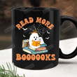 Read More Boooooks Halloween Mug, Librarian Halloween Mug, Teacher Halloween Gifts, Book Halloween, Gifts For Librarian Book Nerd Reader
