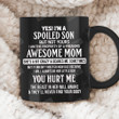 Yes I'm A Spoiled Son Mug, Awesome Mom Mug, Mom Mug, Gifts For Mom, Gifts From Son