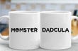 Momster Dadcula Mug, Halloween Horror Mug Gifts For Dad For Mom From Son And Daughter, Funny Halloween Cup For Parents