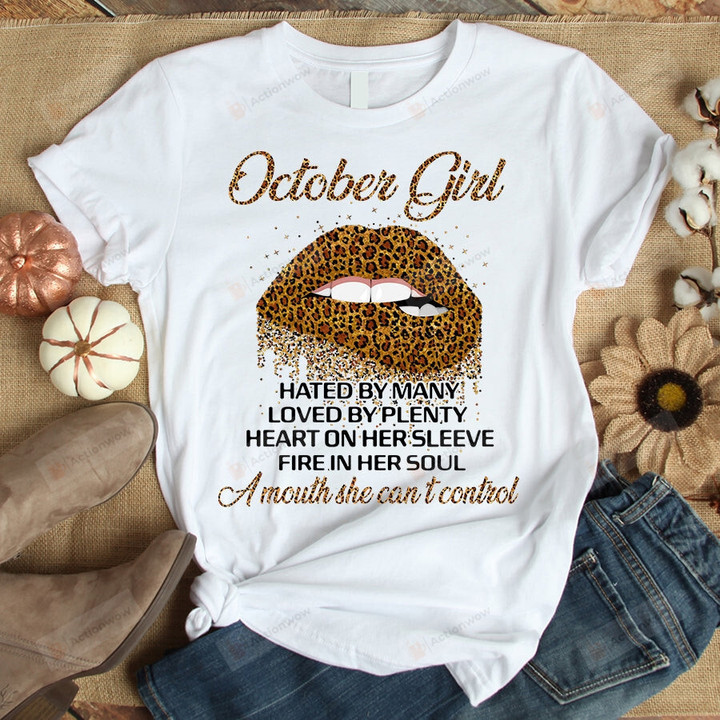 October Girl Hated By Many Shirts, Birthday Gifts, Birthday Girl, Gifts For Birthday, Birthday In October, Gifts For Her For Mom