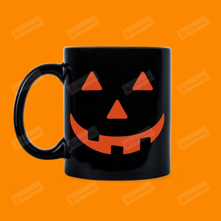 Halloween Mug Gift, Halloween Fall Coffee Mug, Autumn Fall Mug, Halloween Fall Gift, Jackolantern Gift, Pumpkin Ceramic Cup 11oz 15oz