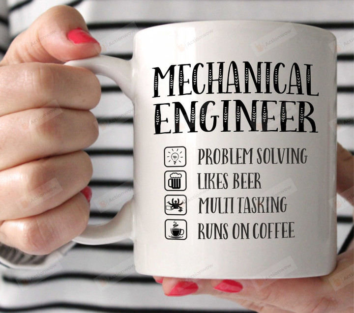 Mechanical Engineer Mug, Mechanical Engineer Gifts, Engineer Gifts, Funny Engineer Gift, Engineering Gift, Engineering Mug, Gift For Engineer