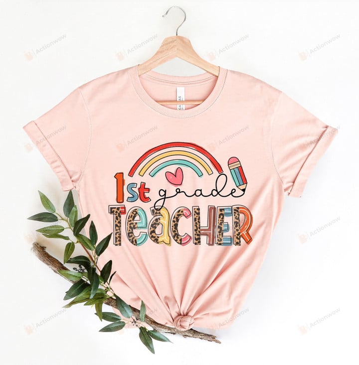 First Grade Teacher Shirt,1st Grade Teacher Shirt, First Day of School Shirt, Back To School Shirt, First Grade Shirts, Teacher Shirt
