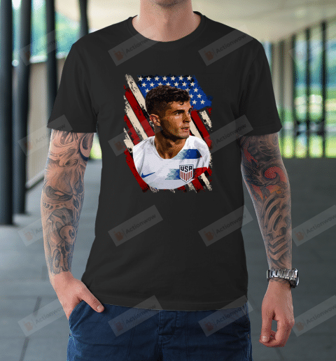Christian Pulisic USA Soccer Player T-Shirt