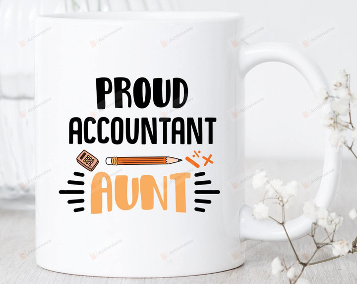 Proud Accountant Aunt Mug Accountant Aunt Gifts Cpa Aunt Mug Aunt Gifts