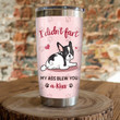 French Bulldog My Ass Blew You A Kiss Stainless Steel Tumbler Perfect Gifts For Dog Lover Tumbler Cups For Coffee/Tea, Great Customized Gifts For Birthday Christmas Thanksgiving