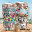 Personalized Crochet In My Dream World Yarn Is Free Steel Tumbler Perfect Gifts For Crochet Lover Tumbler Cups For Coffee/Tea, Great Customized Gifts For Birthday Christmas Thanksgiving