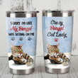 Bengal Cat Crazy Bengal Cat Lady Stainless Steel Tumbler Perfect Gifts For Cat Lover Tumbler Cups For Coffee/Tea, Great Customized Gifts For Birthday Christmas Thanksgiving