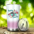 Camping Happy Camper Stainless Steel Tumbler Perfect Gifts For Camping Lover Tumbler Cups For Coffee/Tea, Great Customized Gifts For Birthday Christmas Thanksgiving