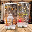 We Wish You A Very Merry Christmas Stainless Steel Tumbler, Tumbler Cups For Coffee/Tea, Great Customized Gifts For Birthday Christmas Thanksgiving