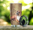 Life Is Better With Boxer Stainless Steel Tumbler Perfect Gifts For Dog Lover Tumbler Cups For Coffee/Tea, Great Customized Gifts For Birthday Christmas Thanksgiving
