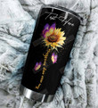 Personalized Sunflower You Are My Sunshine Stainless Steel Tumbler Perfect Gifts For Sunflower Lover Tumbler Cups For Coffee/Tea, Great Customized Gifts For Birthday Christmas Thanksgiving