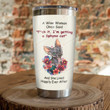 Sphynx Cat With Colorful Flowers I'm Getting Sphynx Cat Stainless Steel Tumbler Perfect Gifts For Sphynx Cat Lover Tumbler Cups For Coffee/Tea, Great Customized Gifts For Birthday Christmas Thanksgiving