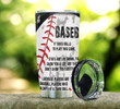 Baseball It Takes Balls To Play This Game Stainless Steel Tumbler Perfect Gifts For Baseball Lover Tumbler Cups For Coffee/Tea, Great Customized Gifts For Birthday Christmas Thanksgiving