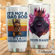 Personalized Beer Not A Dad Bod Stainless Steel Tumbler Perfect Gifts For Beer Lover Tumbler Cups For Coffee/Tea, Great Customized Gifts For Birthday Christmas Thanksgiving Father's Day