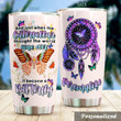 Personalized Butterfly And Just When The Caterpillar Stainless Steel Tumbler Perfect Gifts For Butterfly Lover Tumbler Cups For Coffee/Tea, Great Customized Gifts For Birthday Christmas Thanksgiving